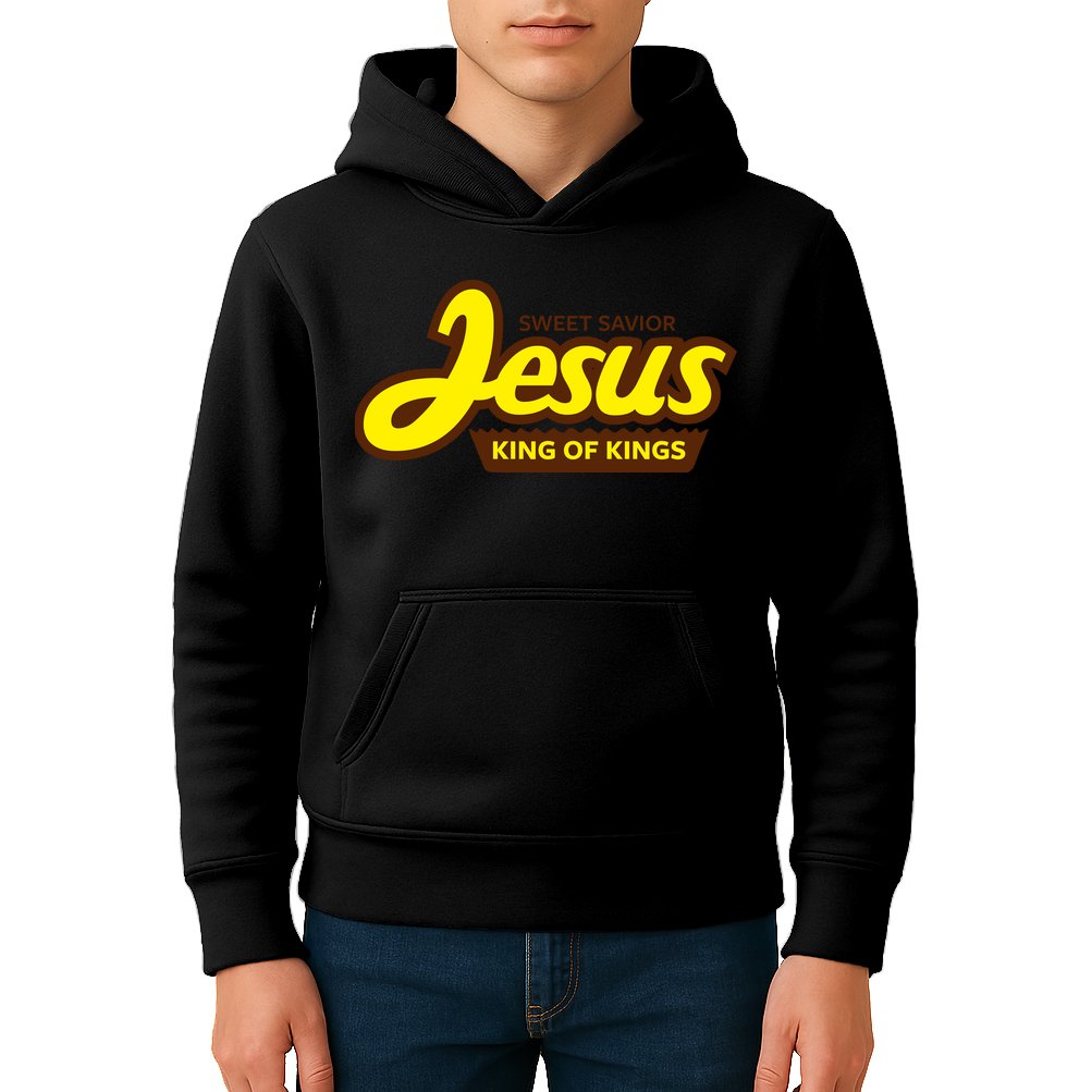 Sweet Savior Jesus King of Kings Kids Hoodie