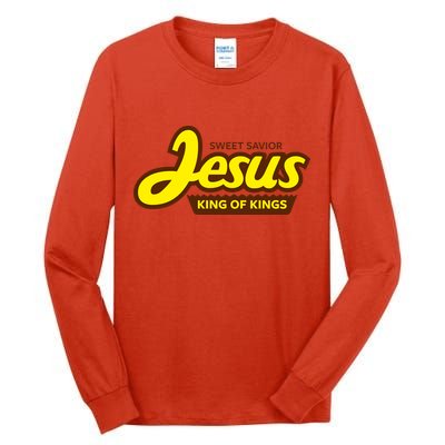 Sweet Savior Jesus King of Kings Tall Long Sleeve T-Shirt