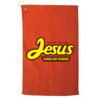 Sweet Savior Jesus King of Kings Platinum Collection Golf Towel