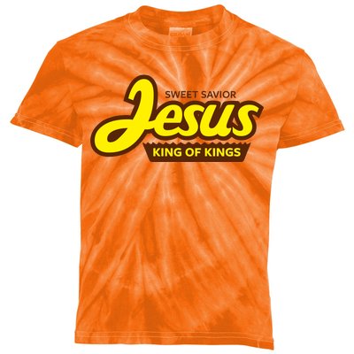 Sweet Savior Jesus King of Kings Kids Tie-Dye T-Shirt