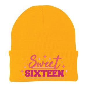 Sweet Sixteen Knit Cap Winter Beanie