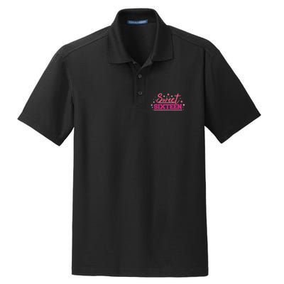 Sweet Sixteen Dry Zone Grid Polo