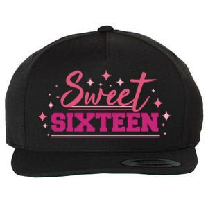 Sweet Sixteen Wool Snapback Cap