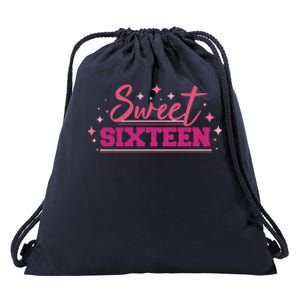 Sweet Sixteen Drawstring Bag