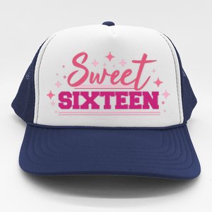 Sweet Sixteen Trucker Hat