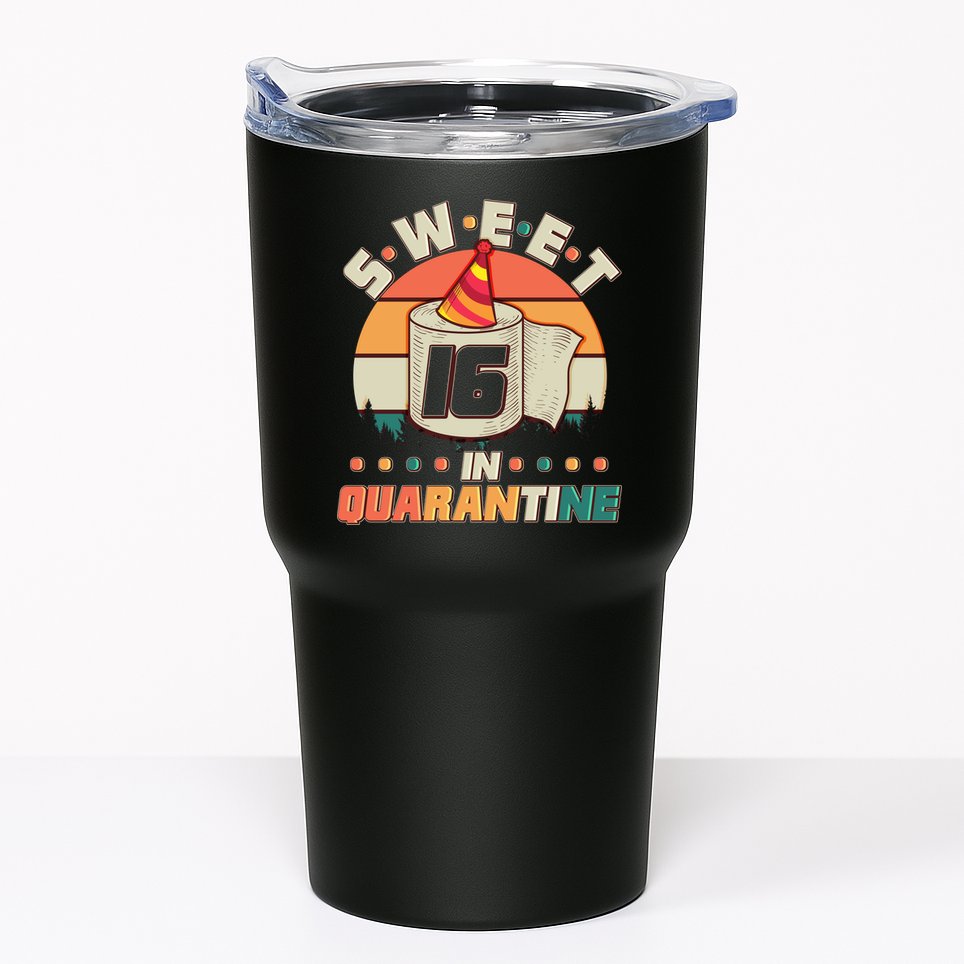 Sweet Sixteen In Quarantine Tumbler