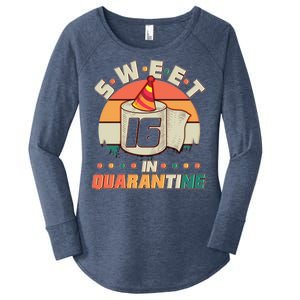 Sweet Sixteen In Quarantine Women's Perfect Tri Tunic Long Sleeve Shirt