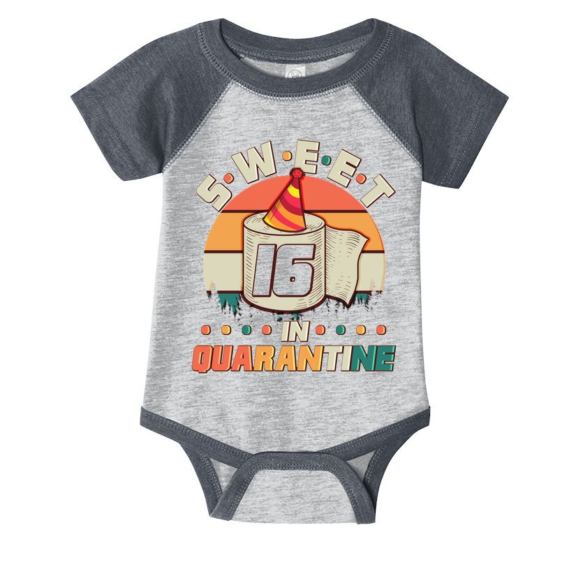 Sweet Sixteen In Quarantine Infant Baby Jersey Bodysuit