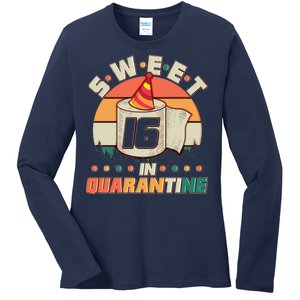 Sweet Sixteen In Quarantine Ladies Long Sleeve Shirt