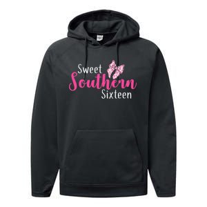 Sweet Southern Sixteen Performance Fleece Hoodie