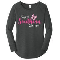 Sweet Southern Sixteen Women's Perfect Tri Tunic Long Sleeve Shirt