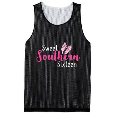 Sweet Southern Sixteen Mesh Reversible Basketball Jersey Tank