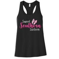 Sweet Southern Sixteen Women's Racerback Tank