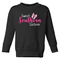 Sweet Southern Sixteen Toddler Sweatshirt