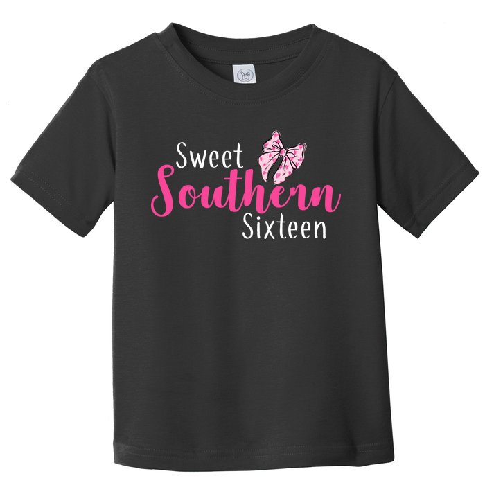 Sweet Southern Sixteen Toddler T-Shirt