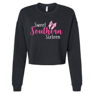 Sweet Southern Sixteen Cropped Pullover Crew