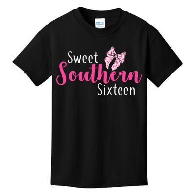 Sweet Southern Sixteen Kids T-Shirt