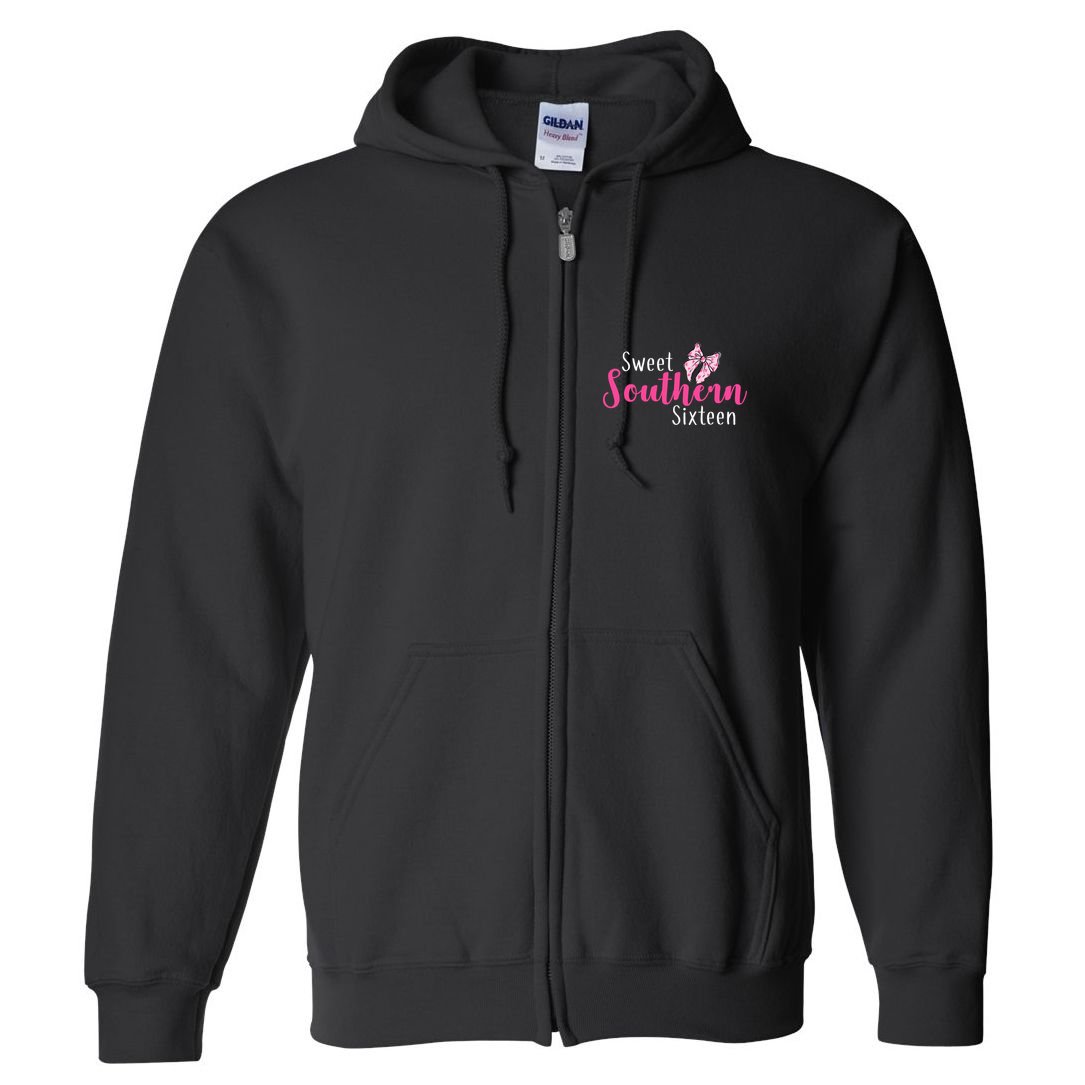 Sweet Southern Sixteen Full Zip Hoodie