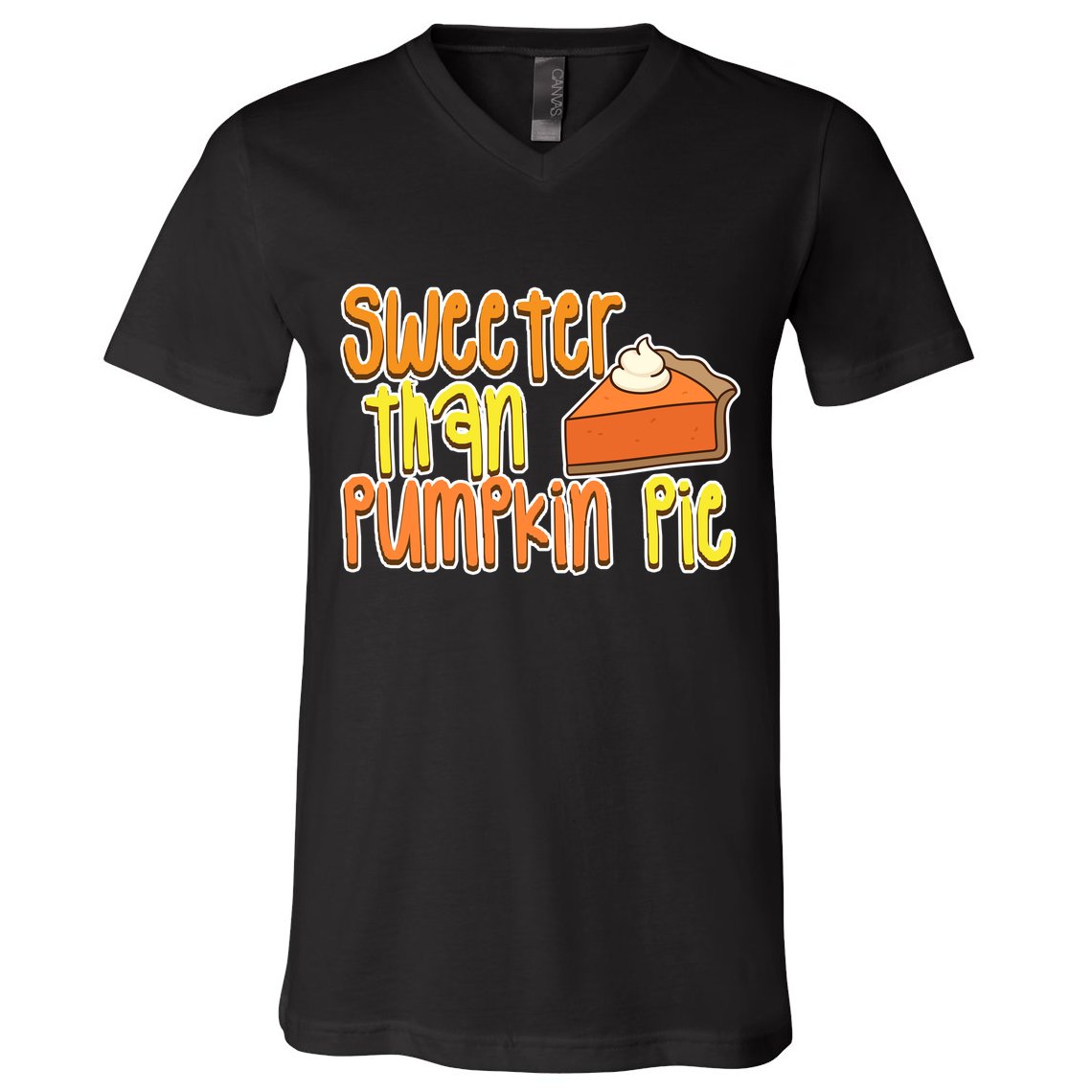 Sweeter Than Pumpkin Pie V-Neck T-Shirt