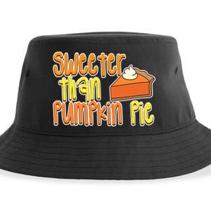 Sweeter Than Pumpkin Pie Sustainable Bucket Hat