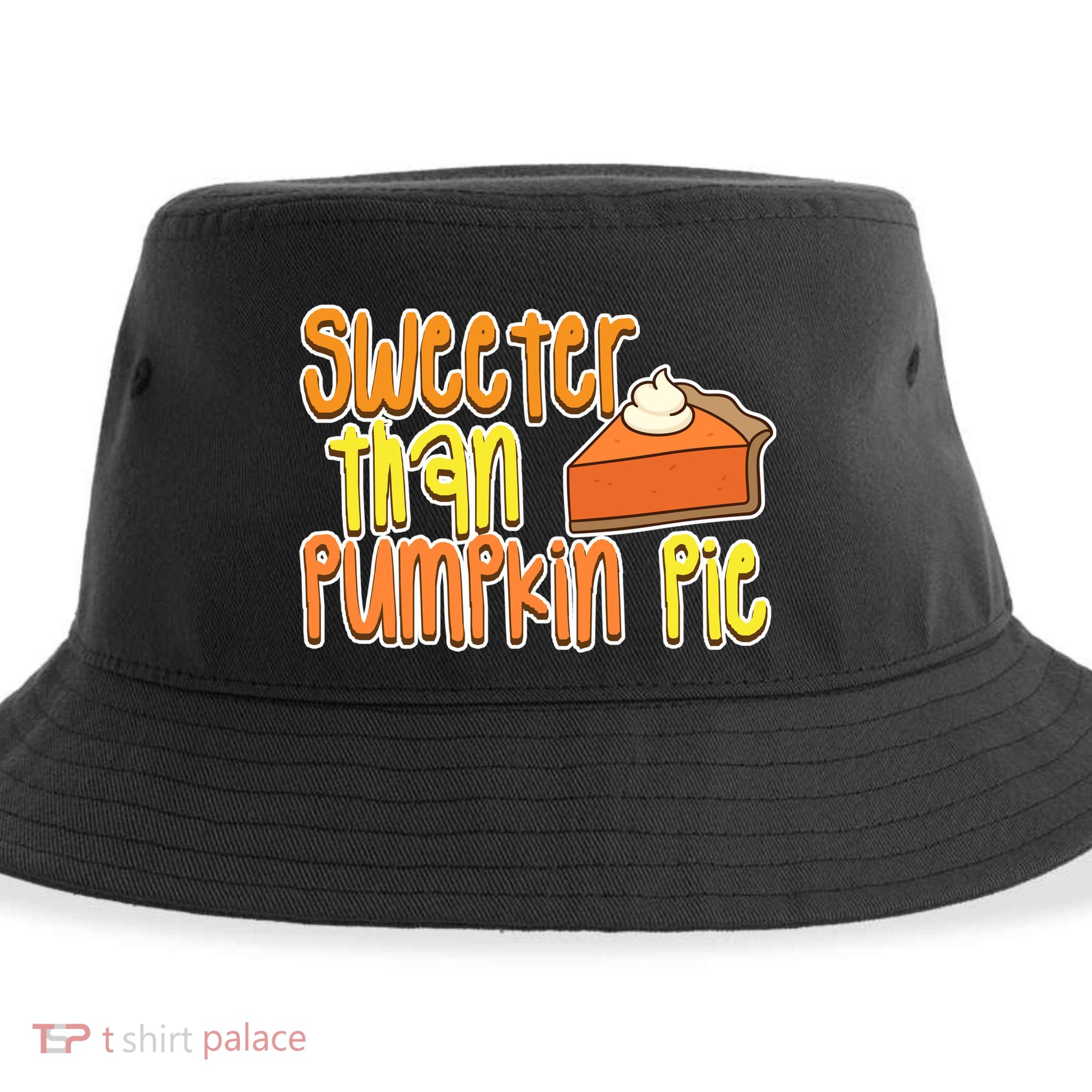 Sweeter Than Pumpkin Pie Sustainable Bucket Hat