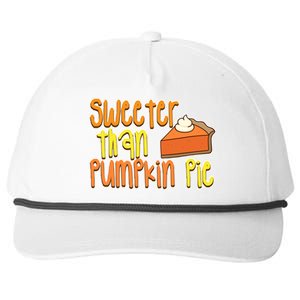 Sweeter Than Pumpkin Pie Snapback Five-Panel Rope Hat