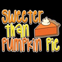 Sweeter Than Pumpkin Pie Drawstring Bag