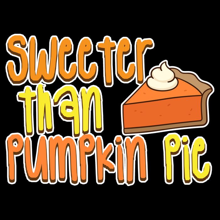 Sweeter Than Pumpkin Pie Drawstring Bag
