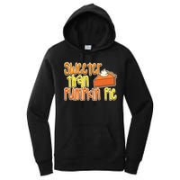 Sweeter Than Pumpkin Pie Women's Pullover Hoodie