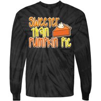 Sweeter Than Pumpkin Pie Tie-Dye Long Sleeve Shirt