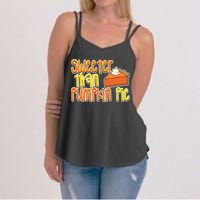 Sweeter Than Pumpkin Pie Women's Strappy Tank