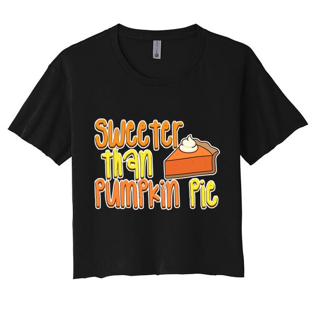 Sweeter Than Pumpkin Pie Crop Top