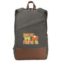 Sweeter Than Pumpkin Pie Cotton Canvas Backpack