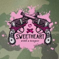 Sweetheart With A Temper Legacy Tie Dye Trucker Hat