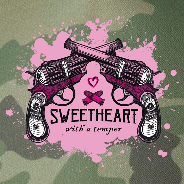 Sweetheart With A Temper Legacy Tie Dye Trucker Hat