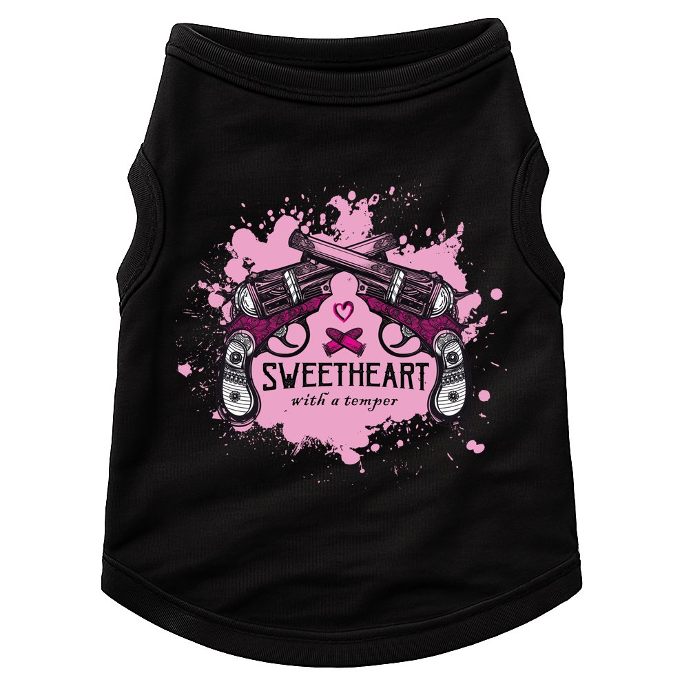 Sweetheart With A Temper Doggie Tank