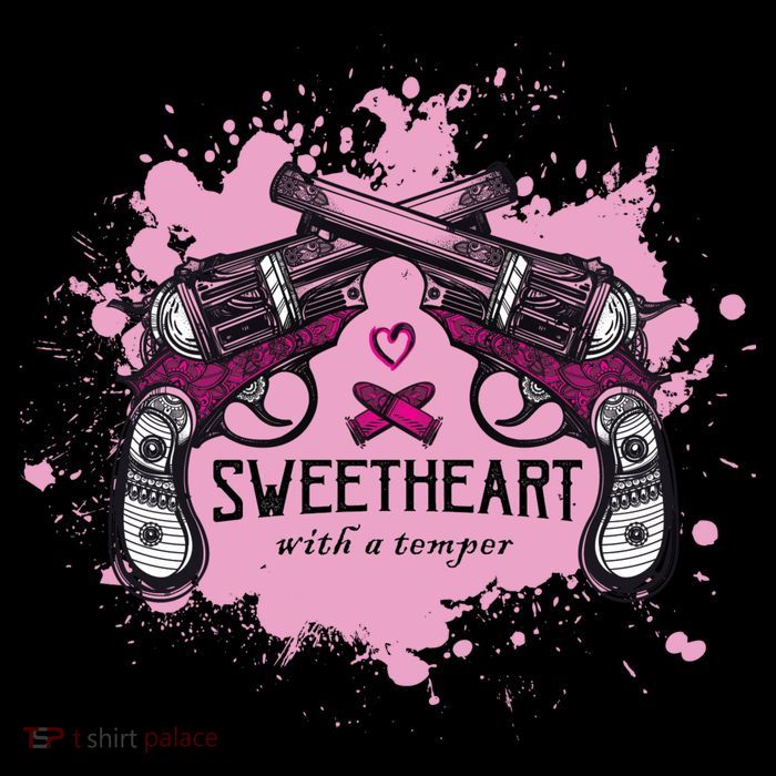 Sweetheart With A Temper Hoodie