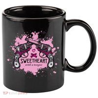 Sweetheart With A Temper 11oz C Handle Ceramic Mug
