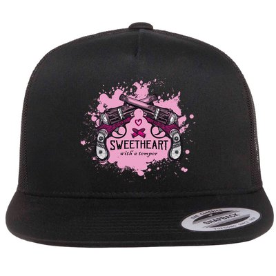 Sweetheart With A Temper Flatbill Hat