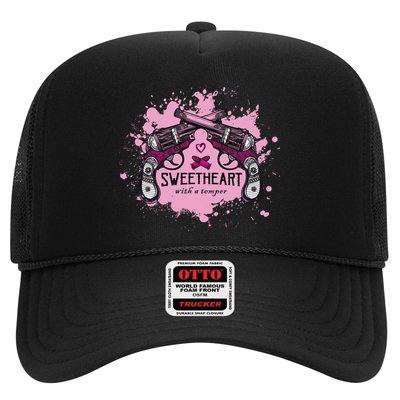 Sweetheart With A Temper Trucker Hat