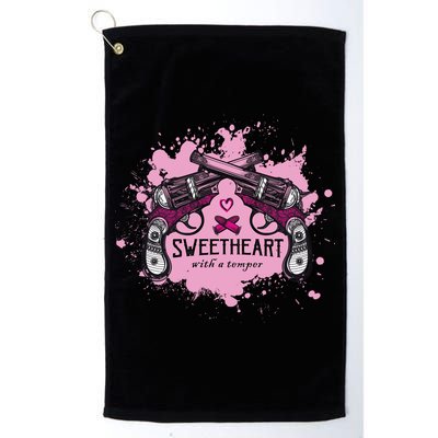 Sweetheart With A Temper Golf Towel