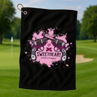 Sweetheart With A Temper Golf Towel