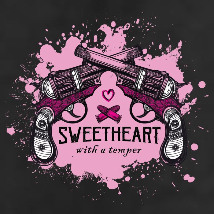 Sweetheart With A Temper Golf Towel