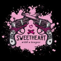 Sweetheart With A Temper Cropped Pullover Crew