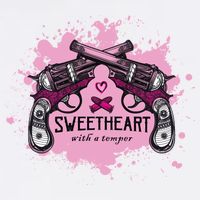 Sweetheart With A Temper Garment-Dyed Sweatshirt