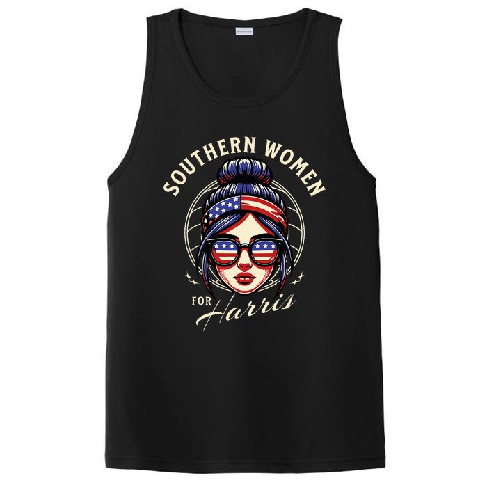 Southern Women For Kamala Harris Walz 2024 PosiCharge Competitor Tank