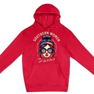 Southern Women For Kamala Harris Walz 2024 Premium Pullover Hoodie