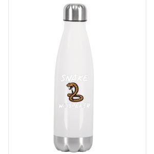 Snake Whisperer Funny Pet Snake For Snake Owners Stainless Steel Insulated Water Bottle