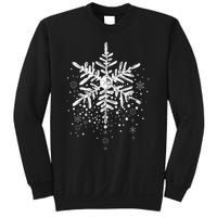 Snowflake Winter Funny Matching Family Christmas Design Sweatshirt