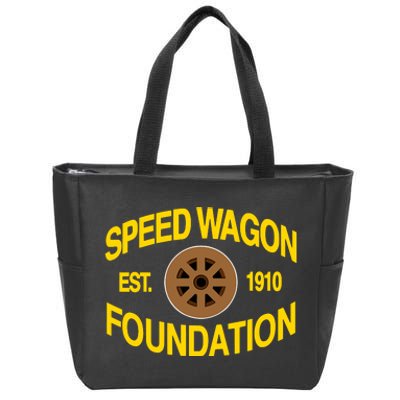 Speed Wagon Foundation Est 1910 Zip Tote Bag